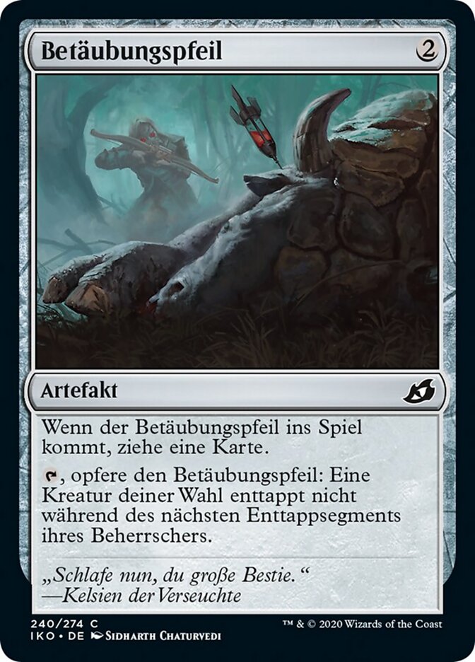 Betäubungspfeil