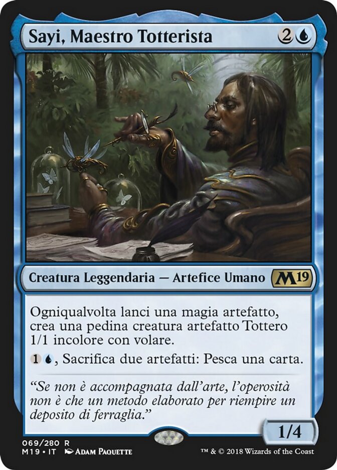 Sayi, Maestro Totterista