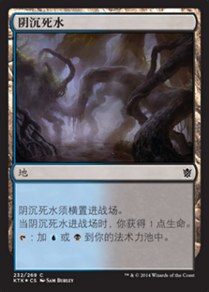 阴沉死水