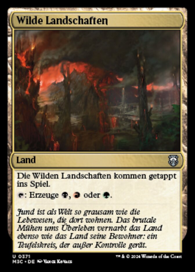 Wilde Landschaften