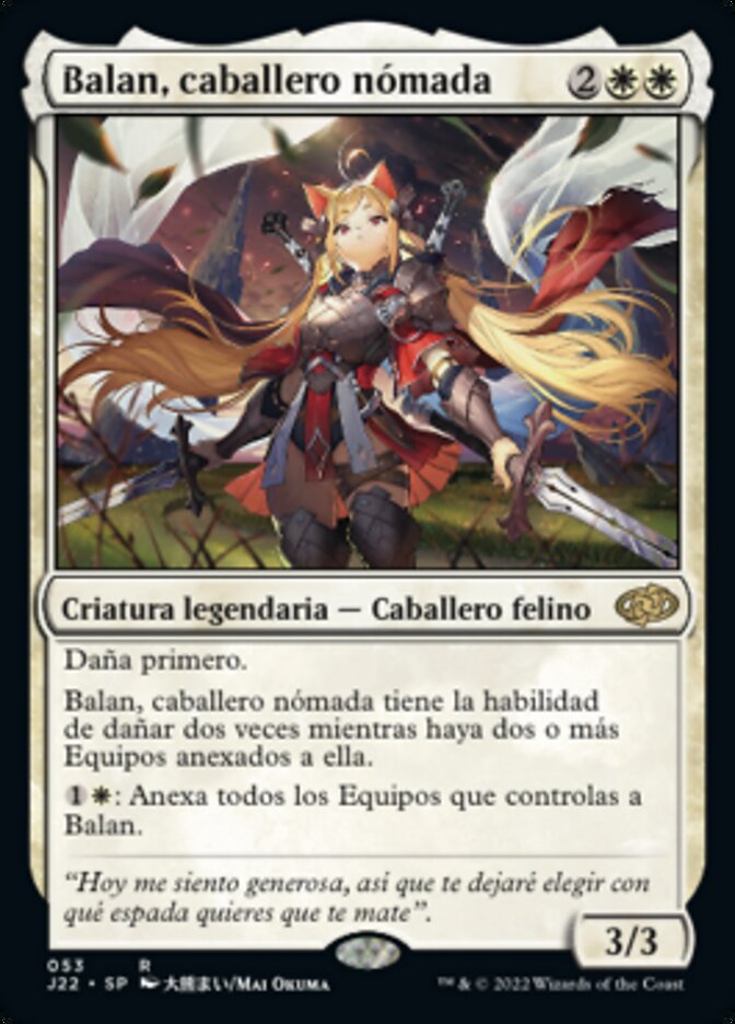 Balan, caballero nómada