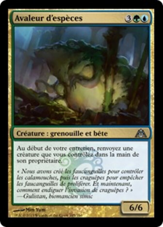 Avaleur d'espèces