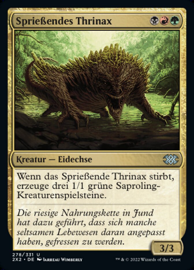 Sprießendes Thrinax