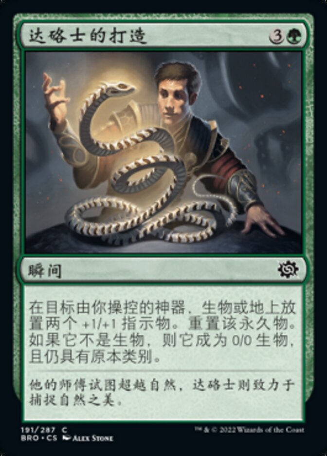 达硌士的打造