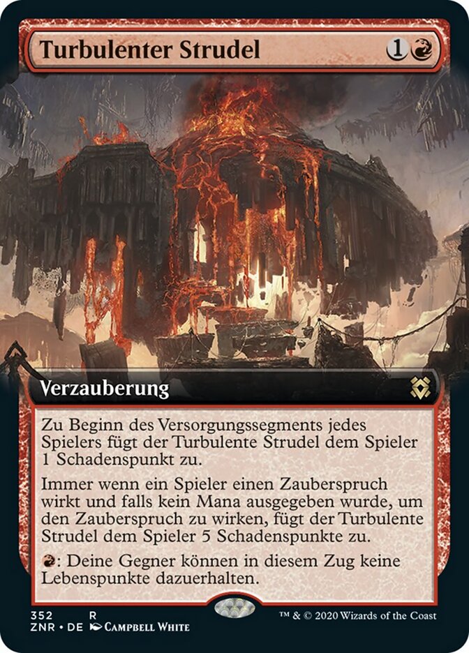 Turbulenter Strudel