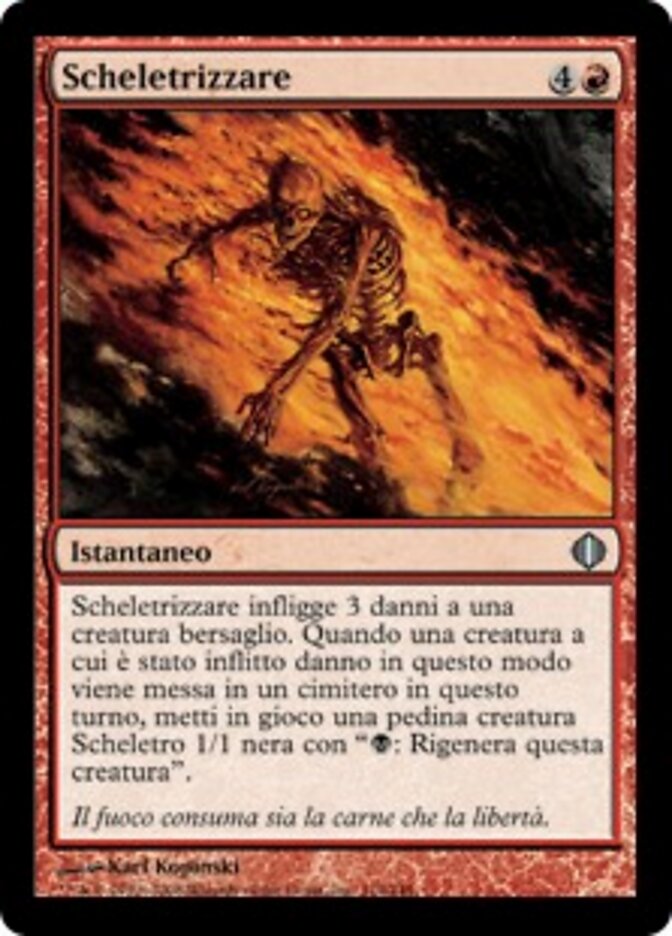Scheletrizzare