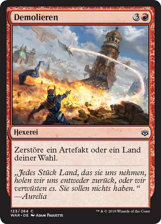 Demolieren