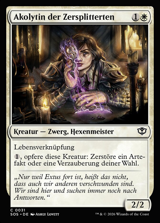 Akolytin der Zersplitterten