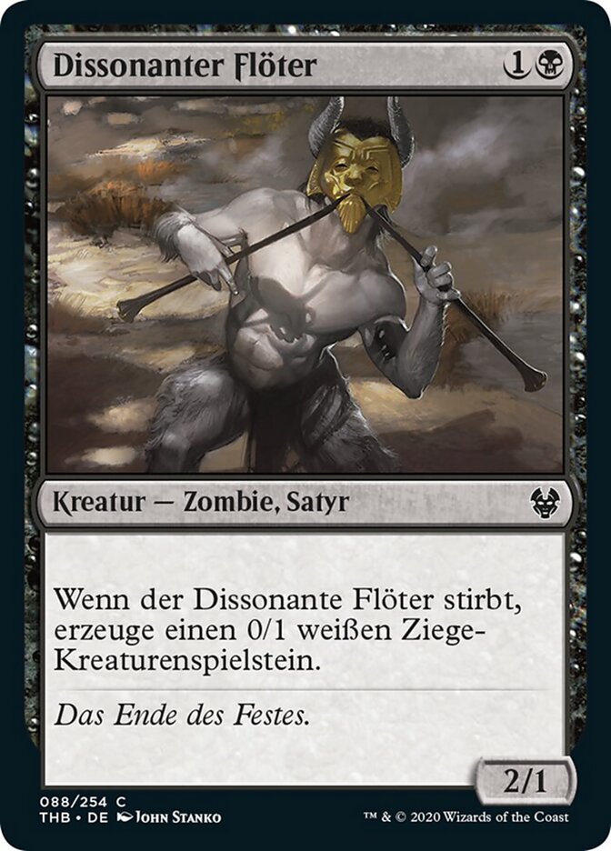 Dissonanter Flöter