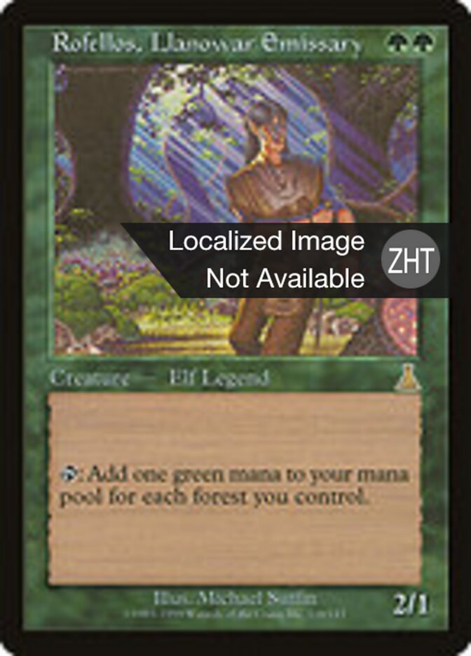 Rofellos, Llanowar Emissary