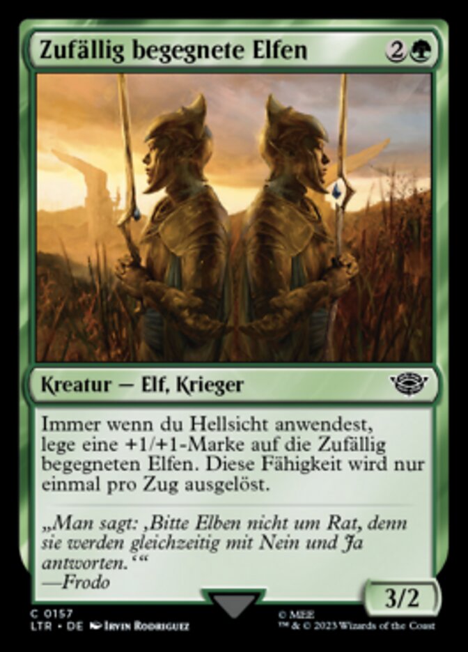 Zufällig begegnete Elfen