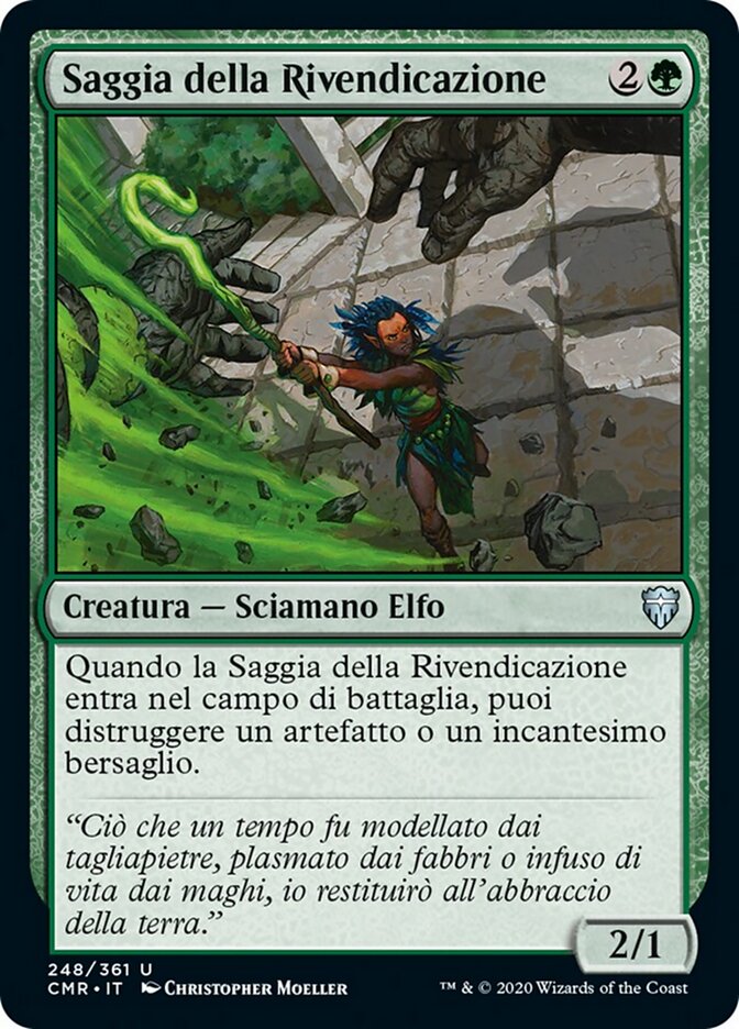 Saggia della Rivendicazione