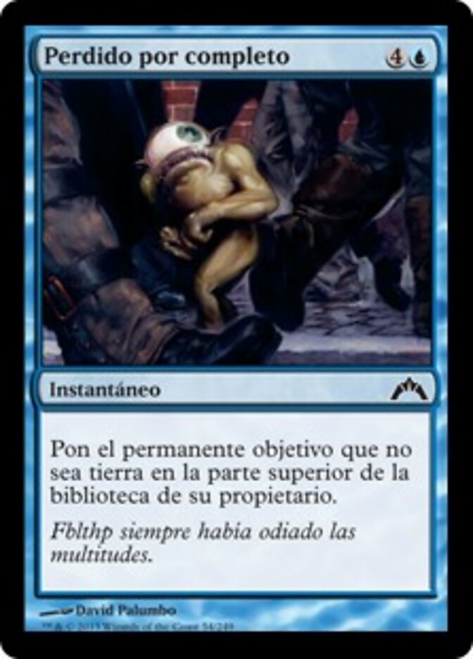 Perdido por completo