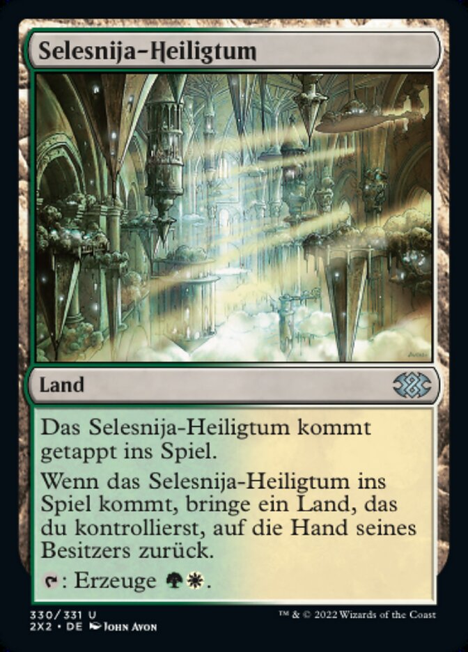 Selesnija-Heiligtum