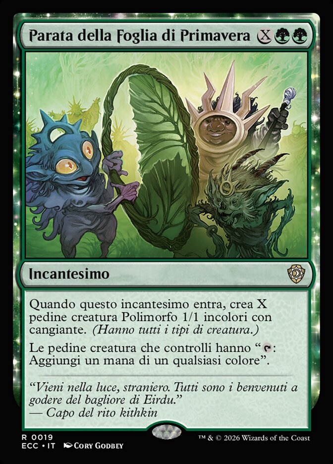 Parata della Foglia di Primavera