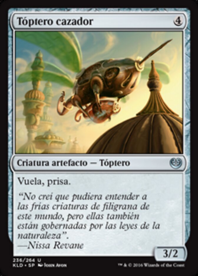 Tóptero cazador