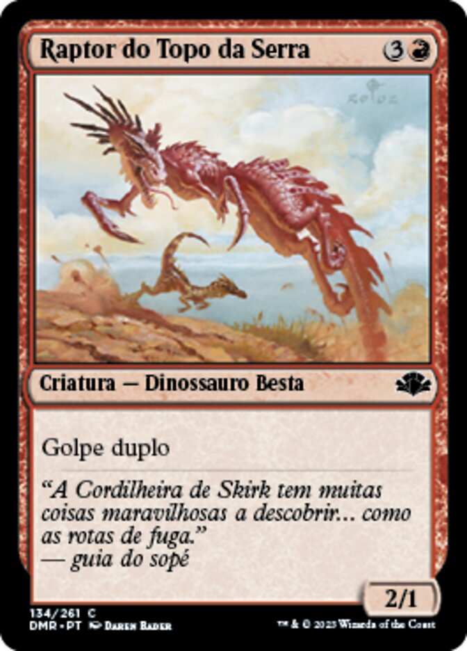 Raptor do Topo da Serra