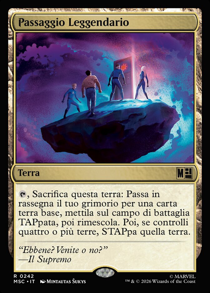 Passaggio Leggendario