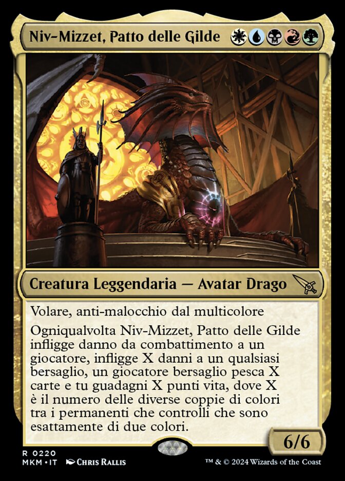 Niv-Mizzet, Patto delle Gilde