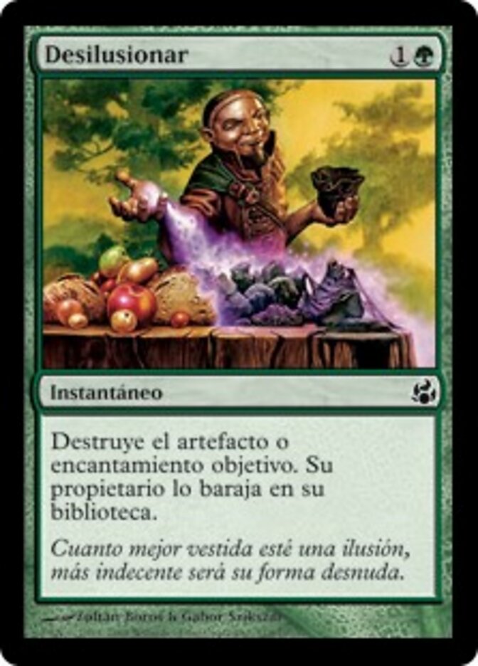 Desilusionar