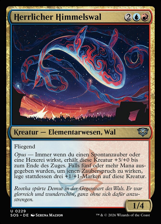 Herrlicher Himmelswal