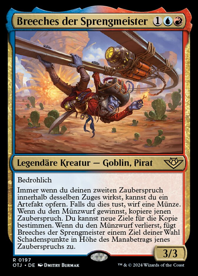 Breeches der Sprengmeister