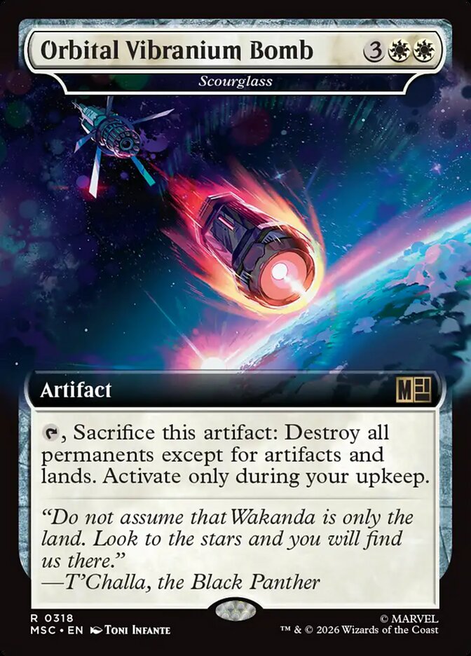 Orbital Vibranium Bomb