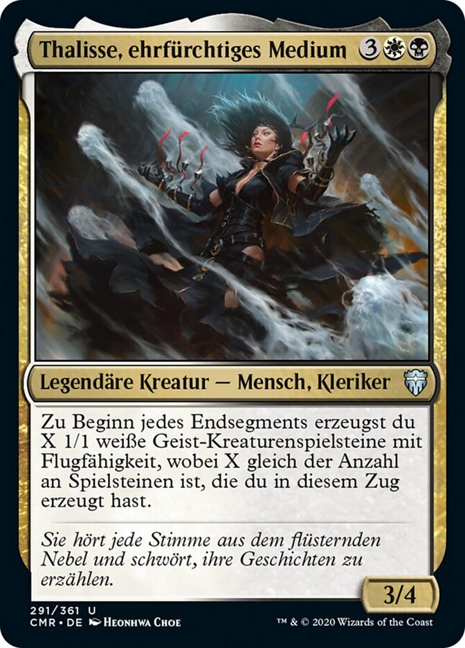 Thalisse, ehrfürchtiges Medium