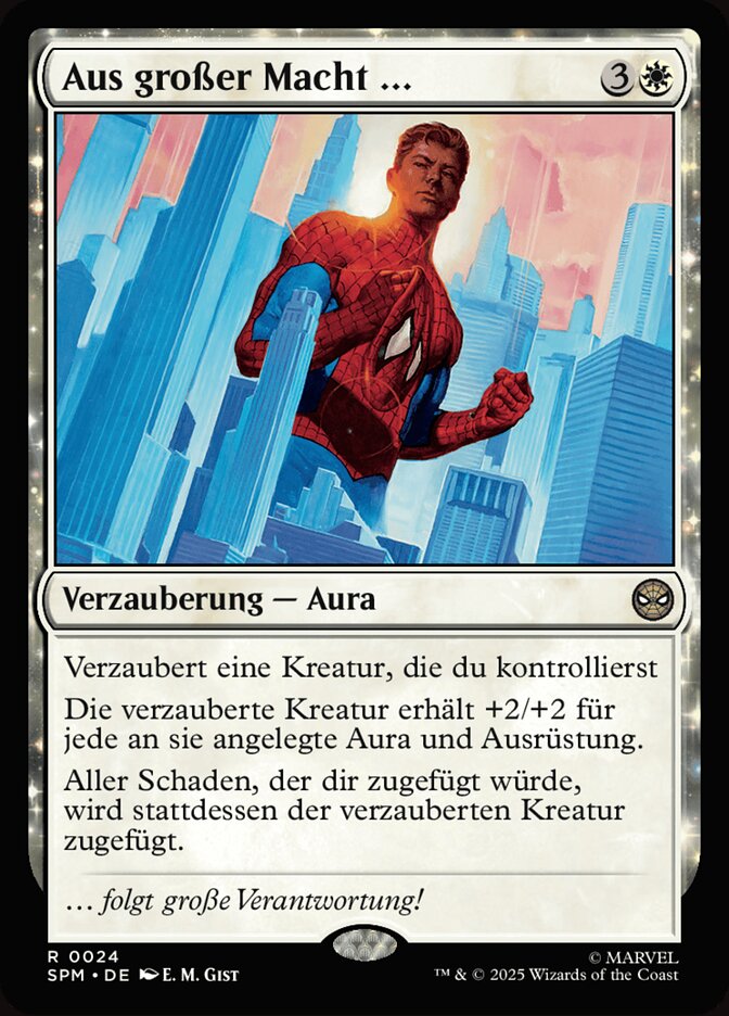 Aus großer Macht ...