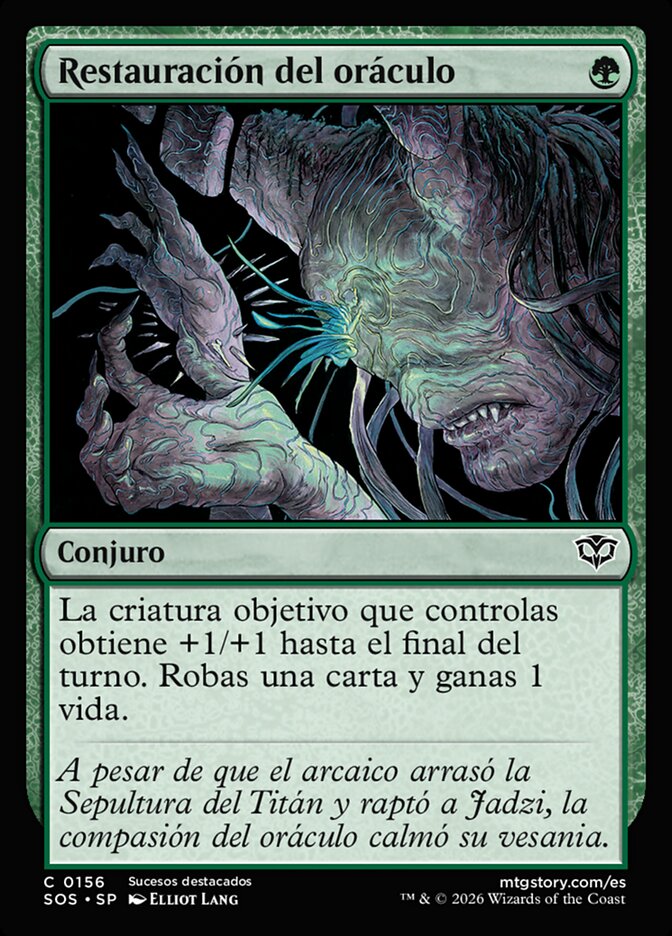 Restauración del oráculo