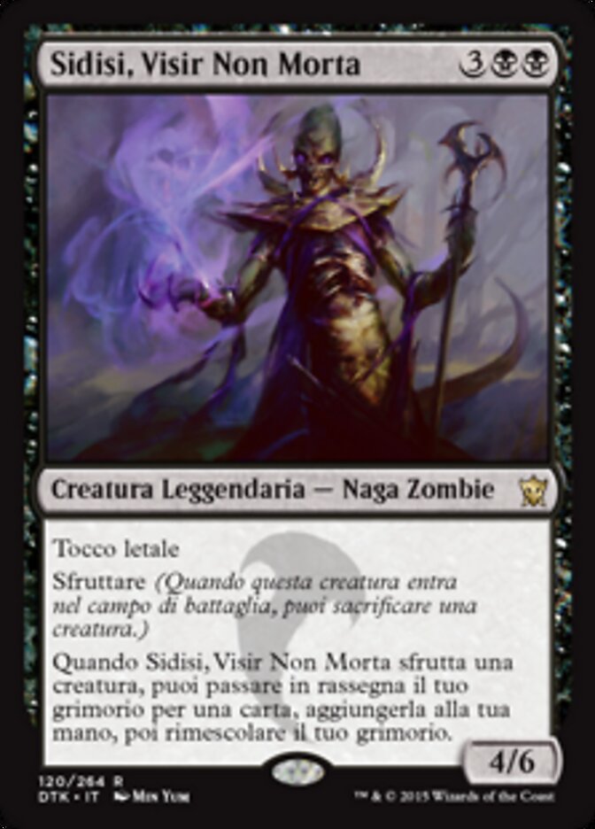 Sidisi, Visir Non Morta