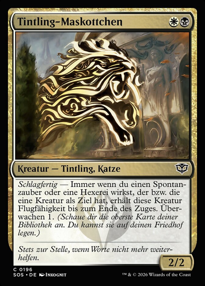 Tintling-Maskottchen