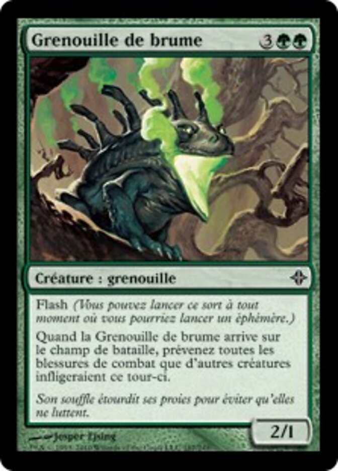 Grenouille de brume