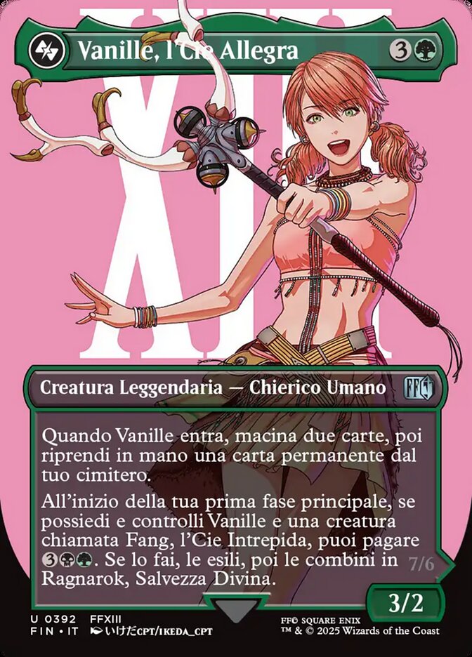 Vanille, l'Cie Allegra