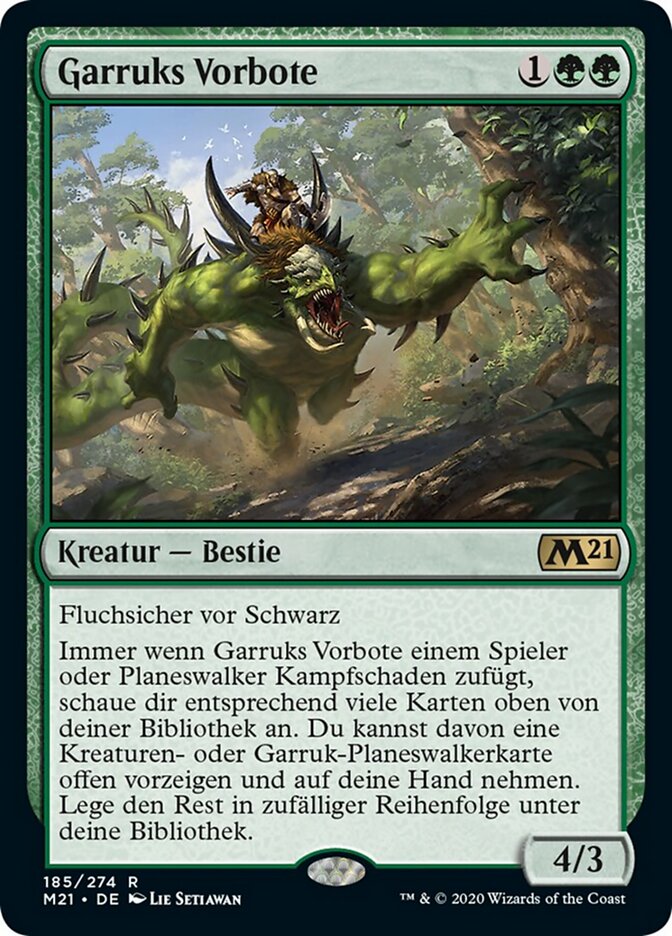 Garruks Vorbote