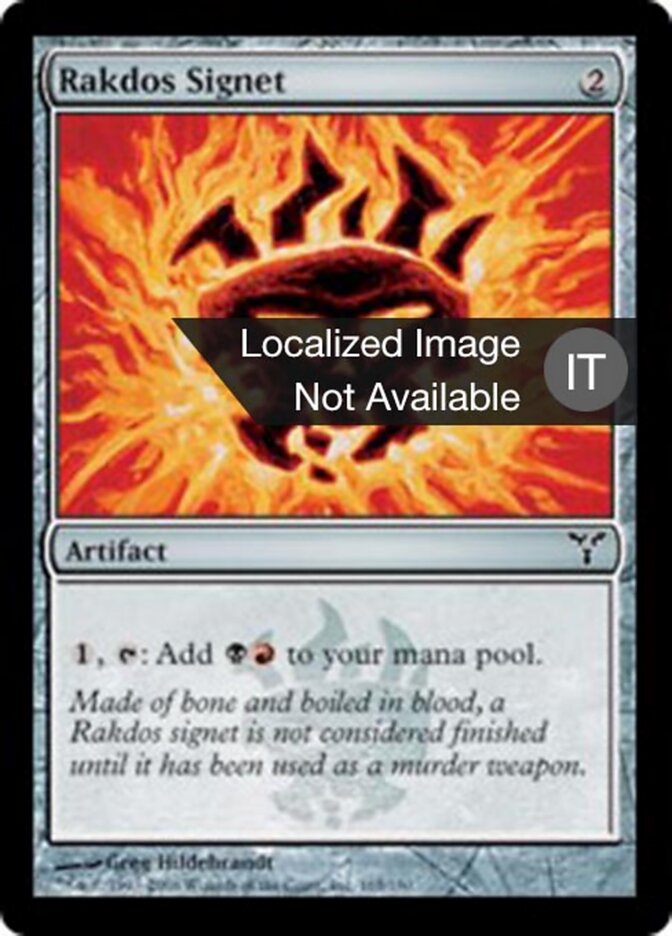 Sigillo Rakdos