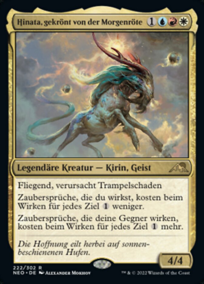 Hinata, gekrönt von der Morgenröte
