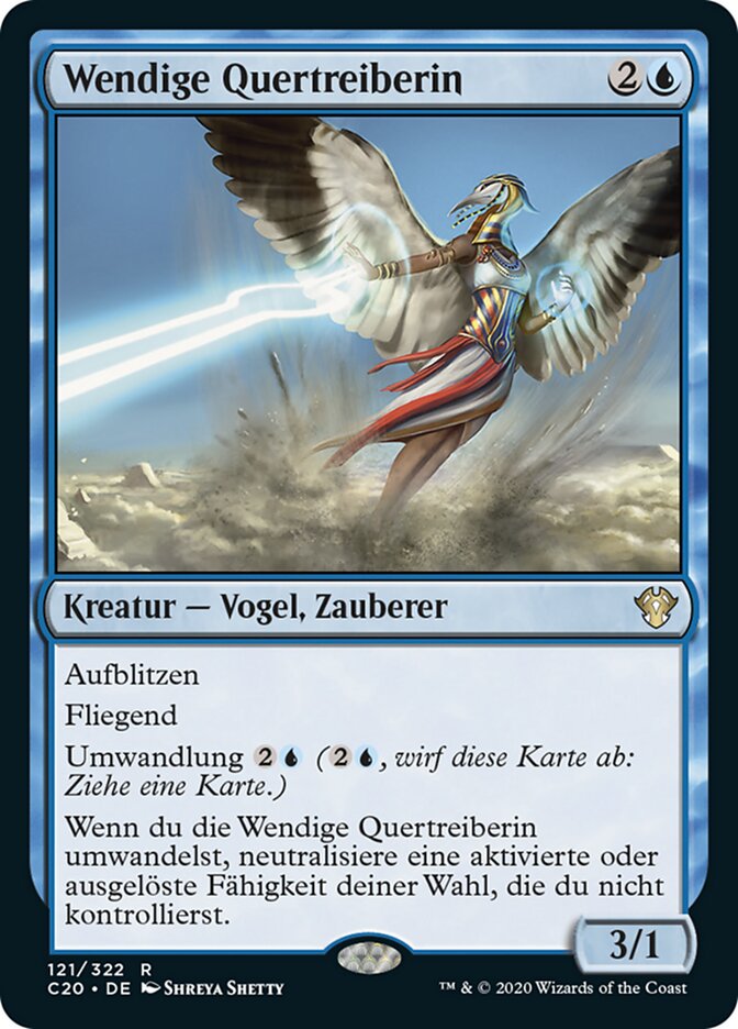 Wendige Quertreiberin