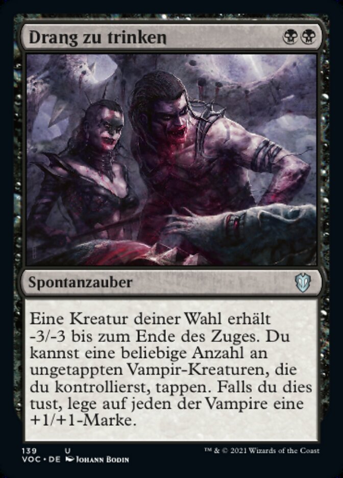 Drang zu trinken