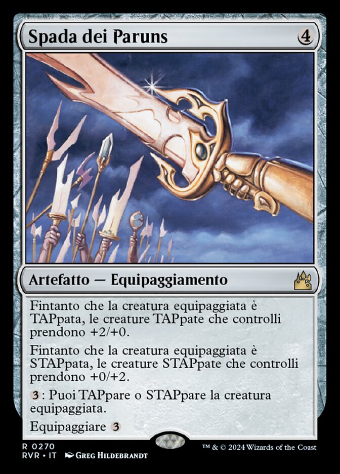 Spada dei Paruns