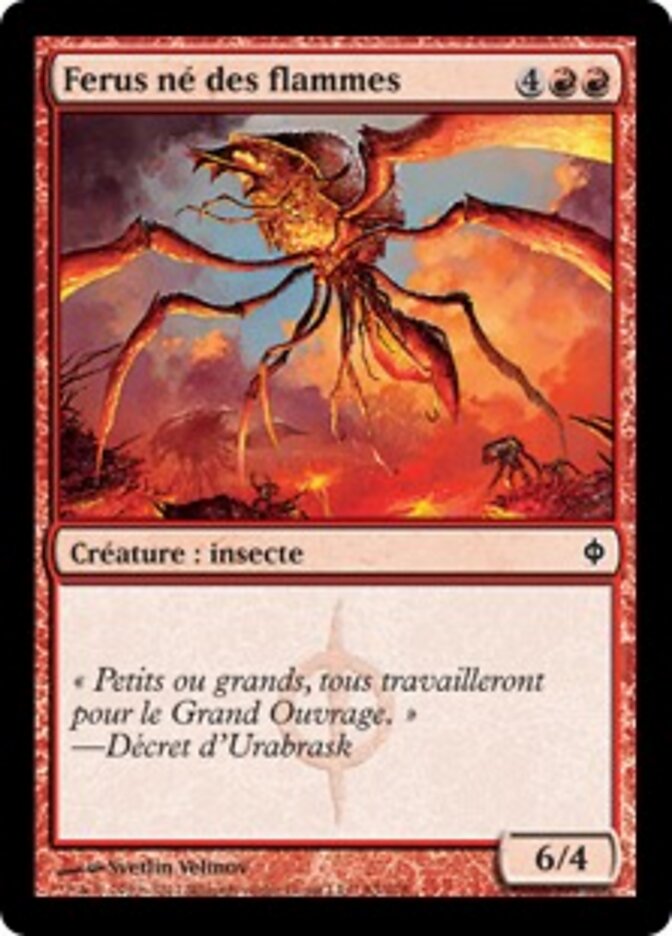 Ferus né des flammes