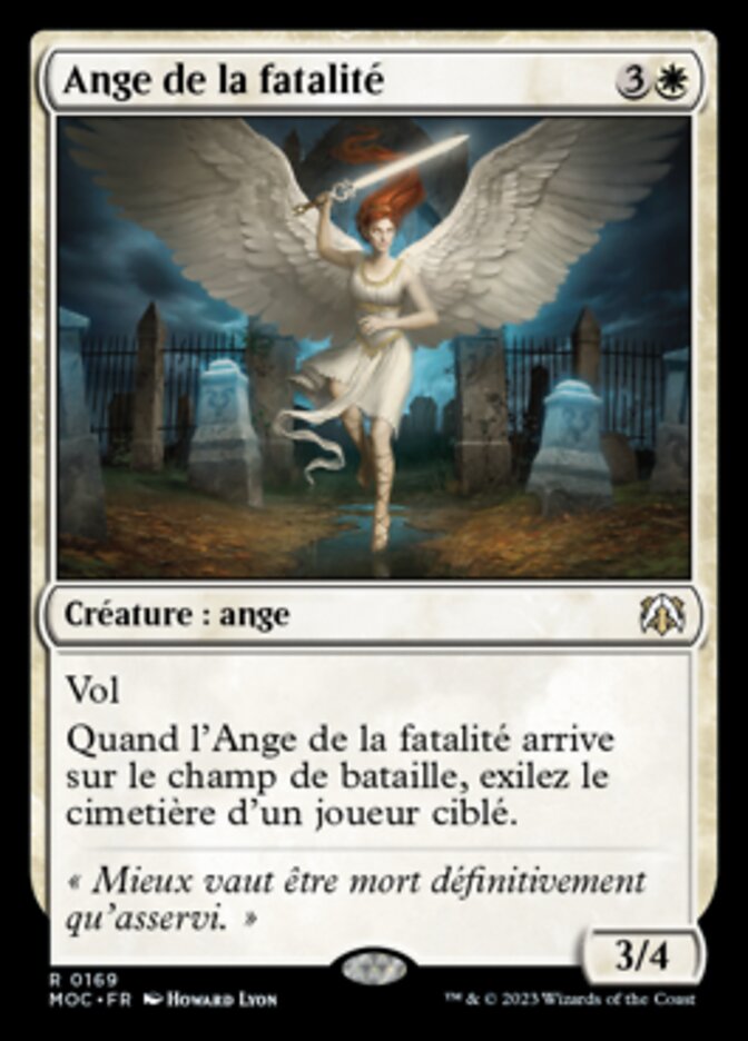 Ange de la fatalité