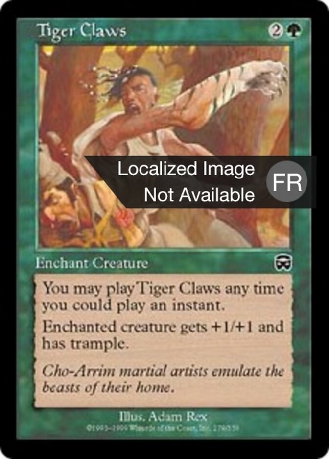 Griffes du tigre