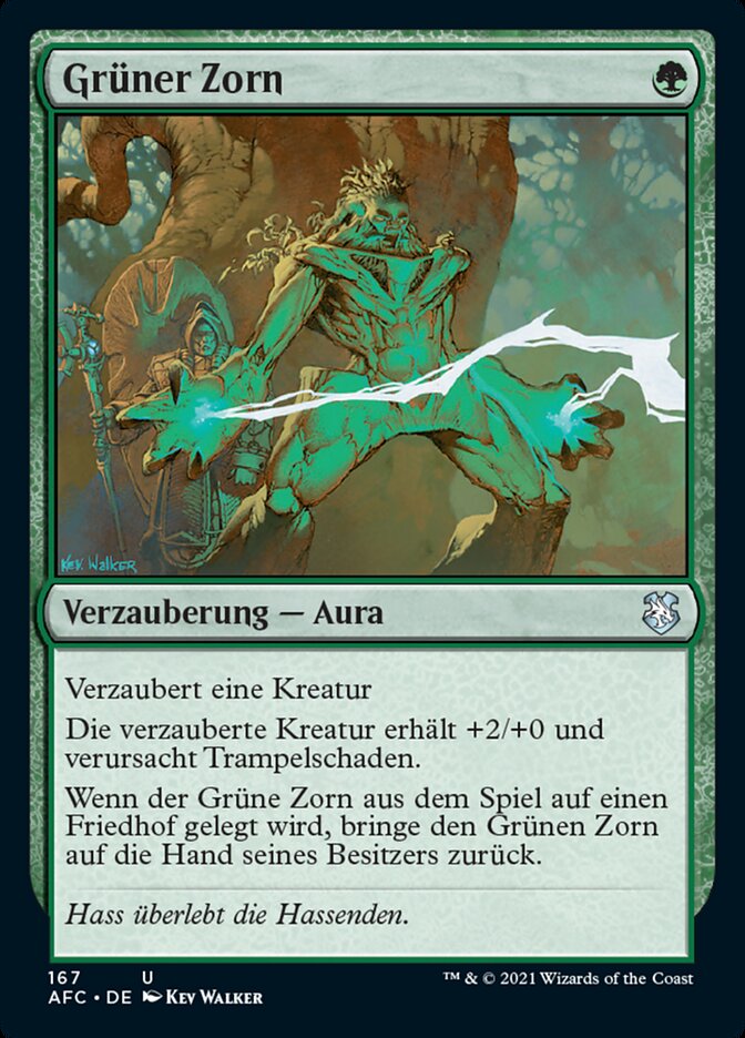 Grüner Zorn