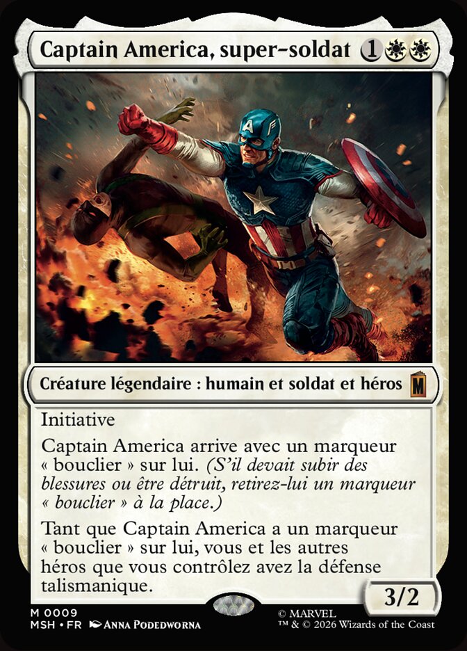 Captain America, super-soldat