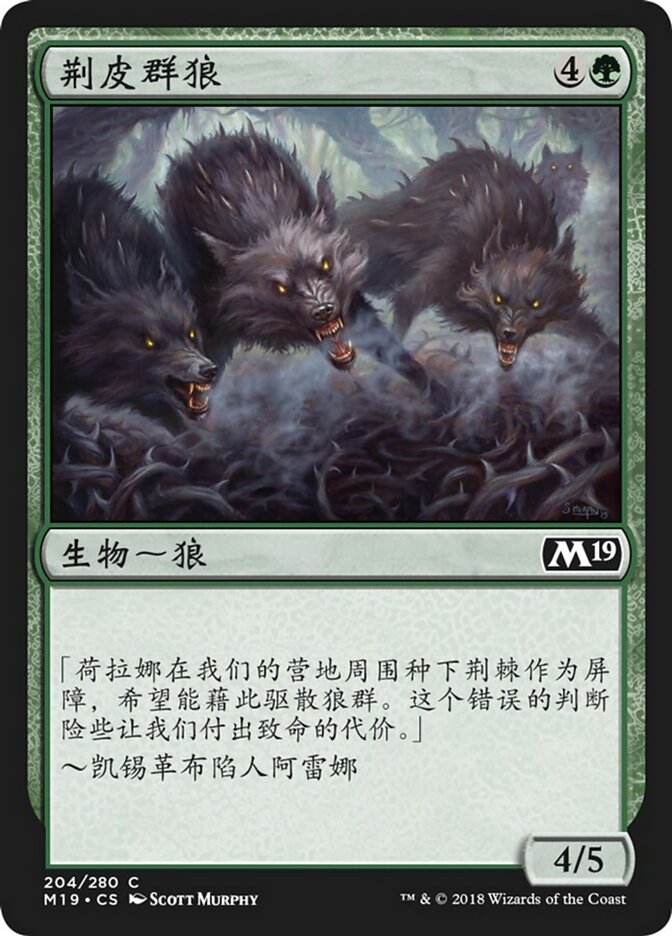 荆皮群狼