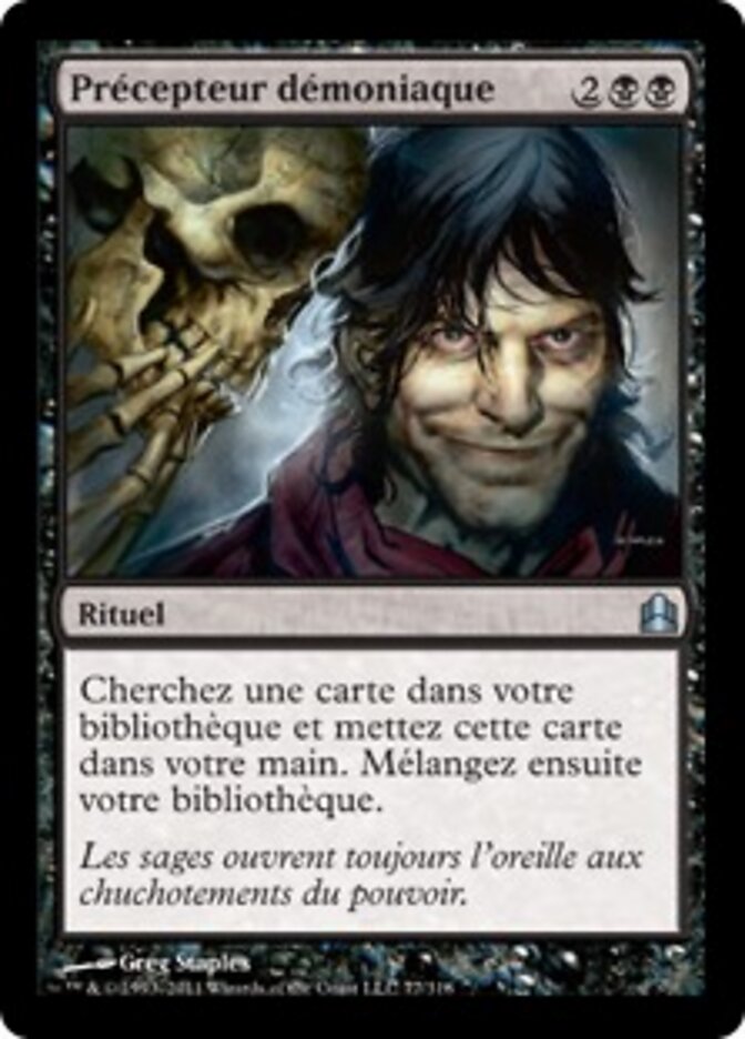 Précepteur démoniaque