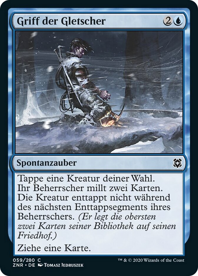 Griff der Gletscher