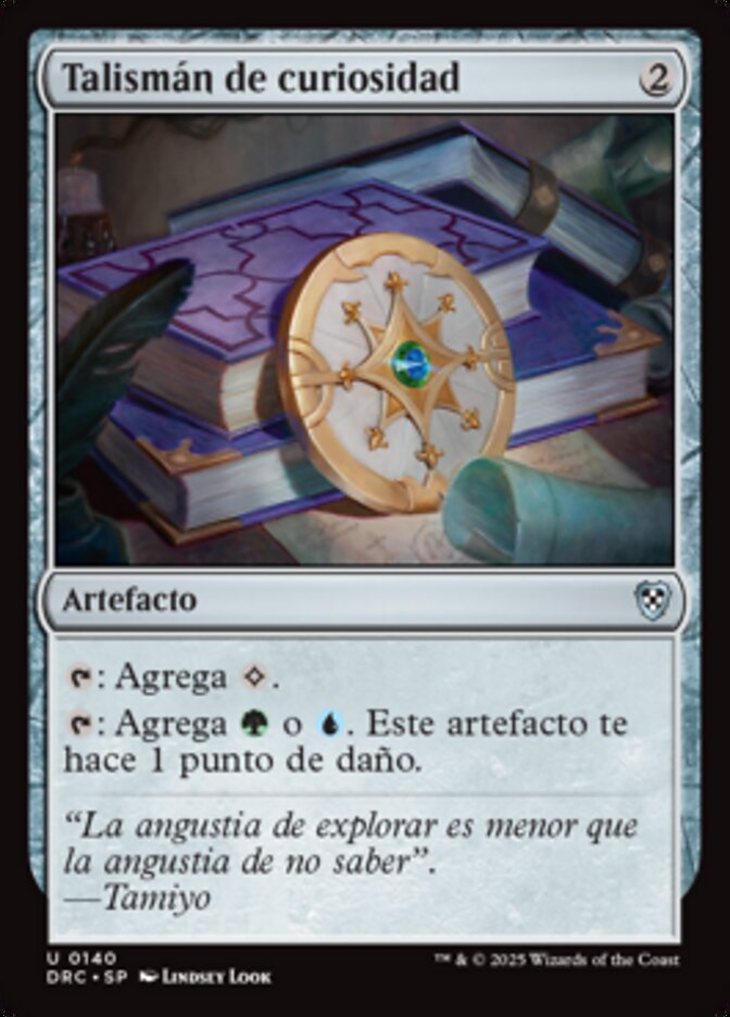 Talismán de curiosidad
