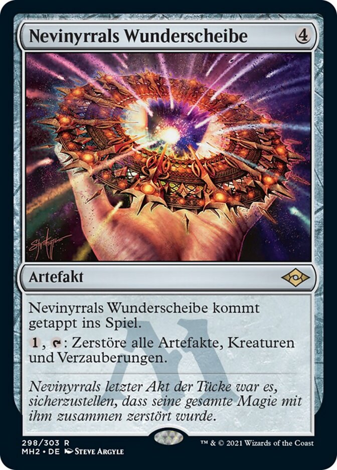 Nevinyrrals Wunderscheibe